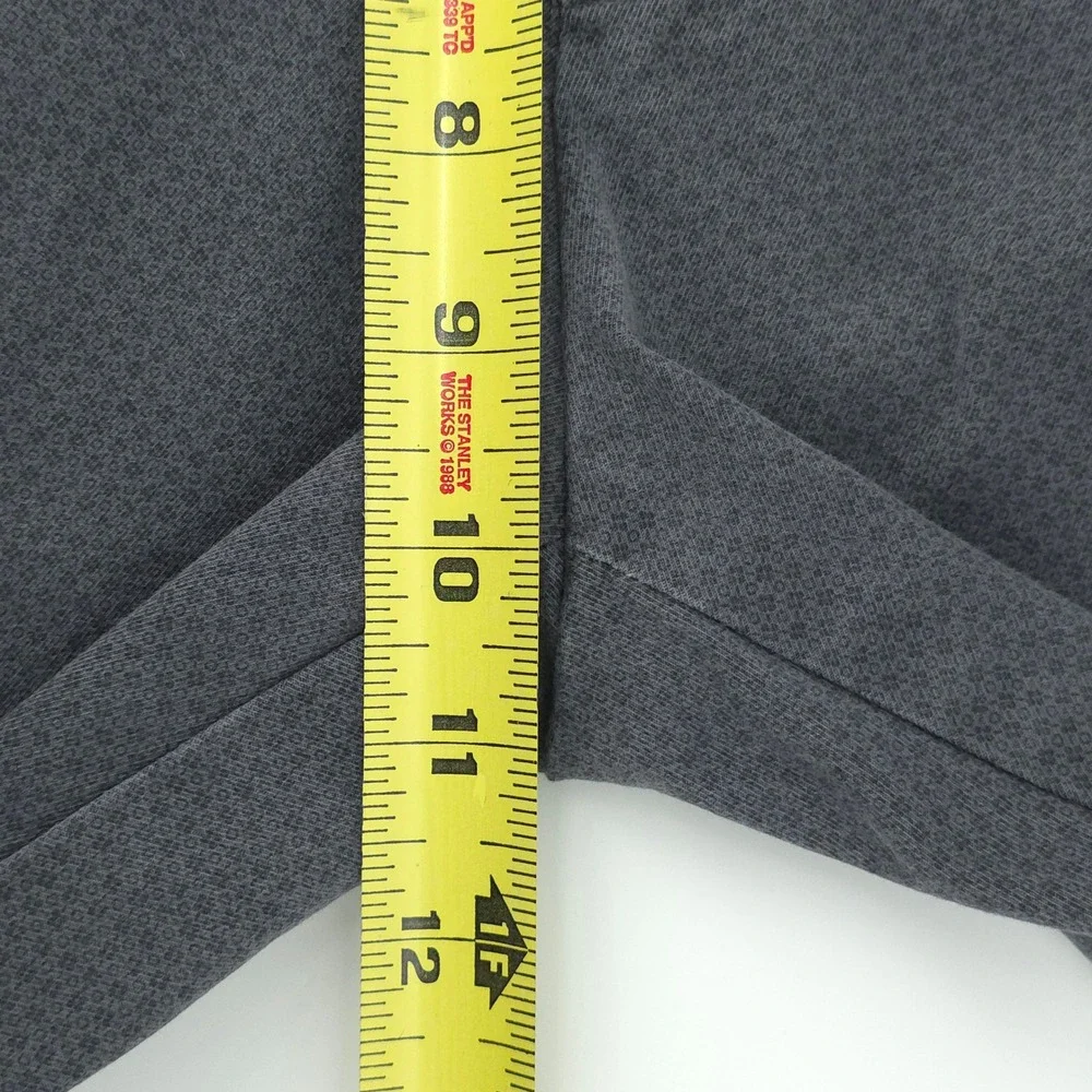 Banana Republic Mens Chino Fulton Skinny 32x30 Gray Micro Pattern Stretch Pants